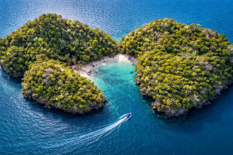 Limestone islands of Mu Ko Ang Thong National Marine Park, closed to visitors from 1 November to 15 December each year